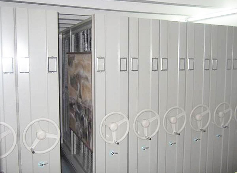 密集油画架